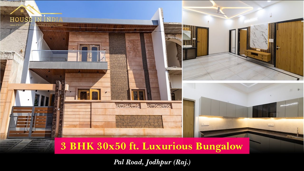 3 Room 30x50 ft. House for Sale in Ankur Enclave,  Pal Road - Property in Jodhpur I