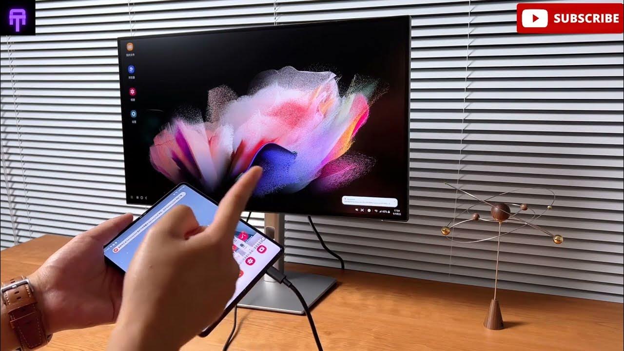 how-to-turn-samsung-z-fold-4-into-a-27-inch-computer-in-3-seconds-youtube