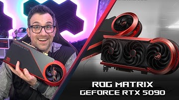 The ultimate graphics card has arrived! ROG Matrix RTX 5090 showcase