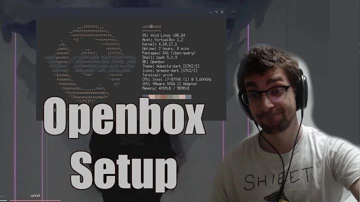 Void Linux Openbox Window Manager Setup/Install/Theming (Tutorial)