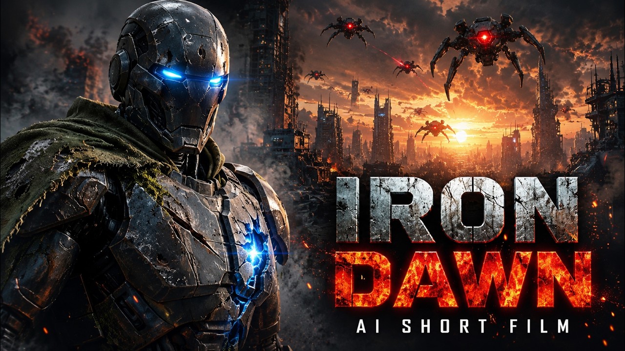 IRON DAWN — The Last Android Guardian, an AI film by The Erebus Protocol