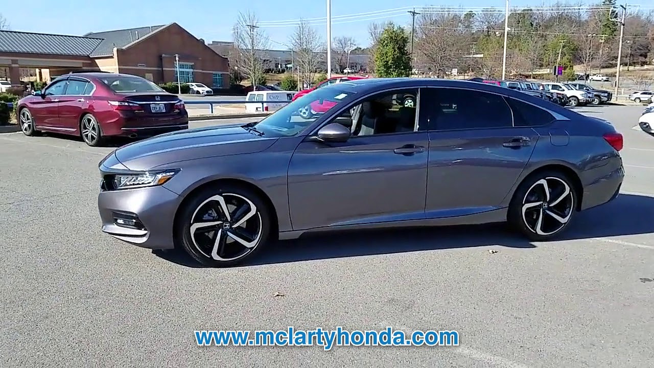 SOLD - NEW 2018 Honda ACCORD SPORT 2.0T AUTO at McLarty Honda NEW #