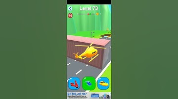 shape shifting 🛵🛥️🚁 all levels gameplay walkthrough level 73 #viralshorts #shorts#viralvideo