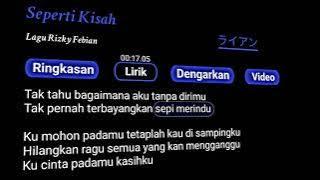 Mentahan Cpp Lirik Lagu Seperti Kisah Story Wa 30 Detik