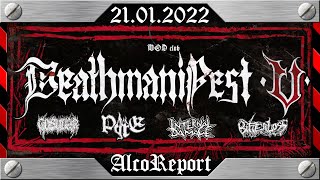 AlcoReport from DeathmaniFest V in St.Petersburg, 21.01.2022