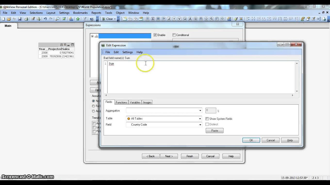 Qlikview Bar Chart Stacked And Grouped