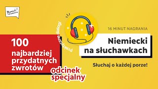 1️⃣0️⃣0️⃣ najbardziej przydatnych zwrotów 🇩🇪 Niemiecki na słuchawkach 🎧