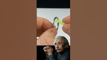 How To Easily Insert Key Into Keychain #tricks #experiment #science #physics