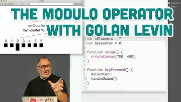 Guest Tutorial #6: The Modulo Operator with Golan Levin