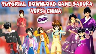 Tutorial download game sakura school simulator versi China || #sakura #china