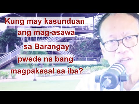 Video: Paano mo haharapin ang paghihiwalay ng kasal?