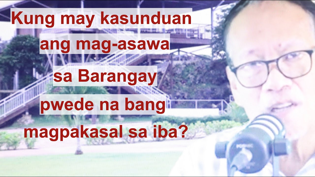 Valid ba ang kasunduan ng mag-asawa sa Barangay na pwede na silang magpakasal sa iba?