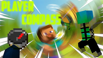 Minecraft: How To Make A player pointing compass in Minecraft (Man Hunt )(No Mods Required)