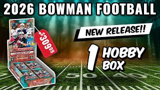 NOT A GREAT LOOK FOR TOPPS 😡😡🚨NEW RELEASE🚨2026 BOWMAN FOOTBALL HOBBY BOX