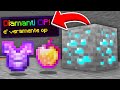 I MINERALI DROPPANO OGGETTI OP SU MINECRAFT !