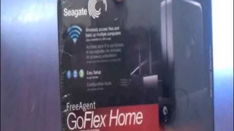 Seagate - Free Agent GoFlex Home - Unboxing
