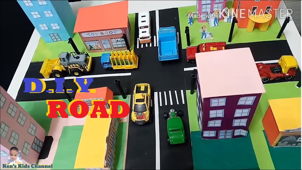 Diy City Road / How To Make Papercraft City Road