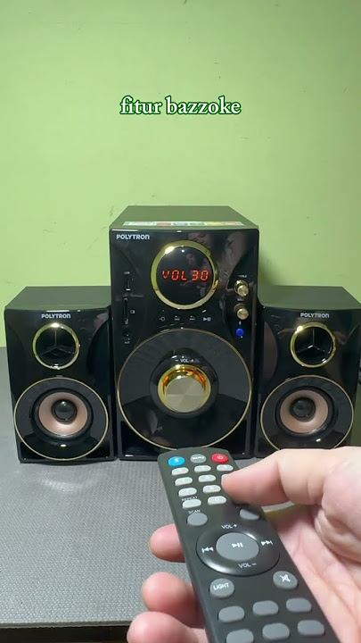 Active Speaker Sound Results 2.1 Polytron PMA 9310 Multimedia Speaker #sound #results #speaker #a...