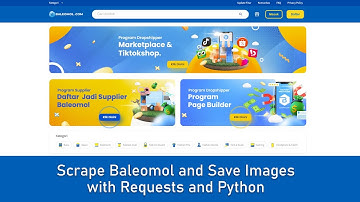 Scrape API Baleomol dengan Requests dan Python