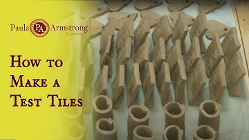 How to Make Ceramic Test Tiles - 3 Different Ways