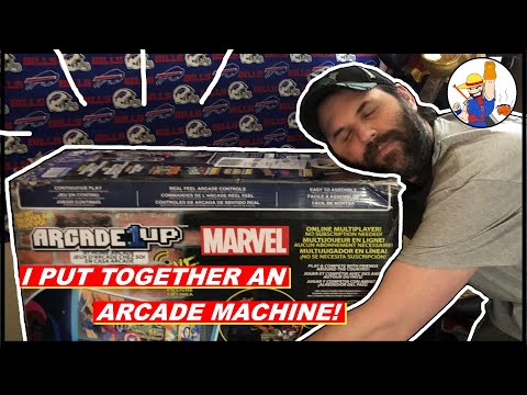 NOW I HAVE AN ARCADE MACHINE, HO HO HO. Arcade 1up marvel vs capcom. from MrAwesomes Neighborhood