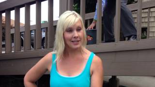 Michele Mathews Takes the ALS Ice Bucket Challenge