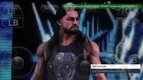 WWE 2K20 GLOUD EMULATOR || ANDROID GAMEPLAY