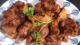 Cách ướp Thịt Chiên với Sả vừa thơm vừa mềm | Fried Pork with Lemongrass