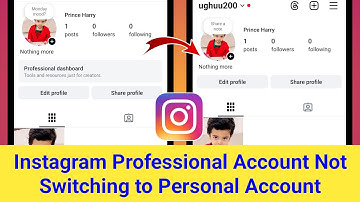 Fix Instagram Professional Account Not Switching to Personal Account Problem Solve 2025