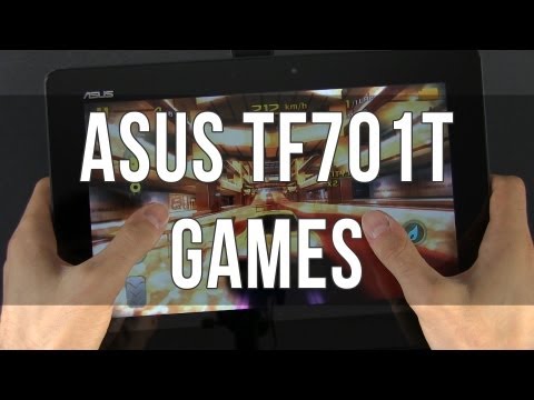 Asus Transformer Pad TF701T gaming performance on Tegra 4