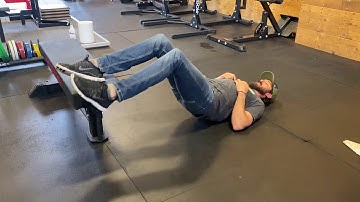 Hamstring Bridge - Knee Bent