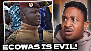 Angry Ibrahim Traore denounces Ecowas in a fiery speech and exposes western influence in Africa