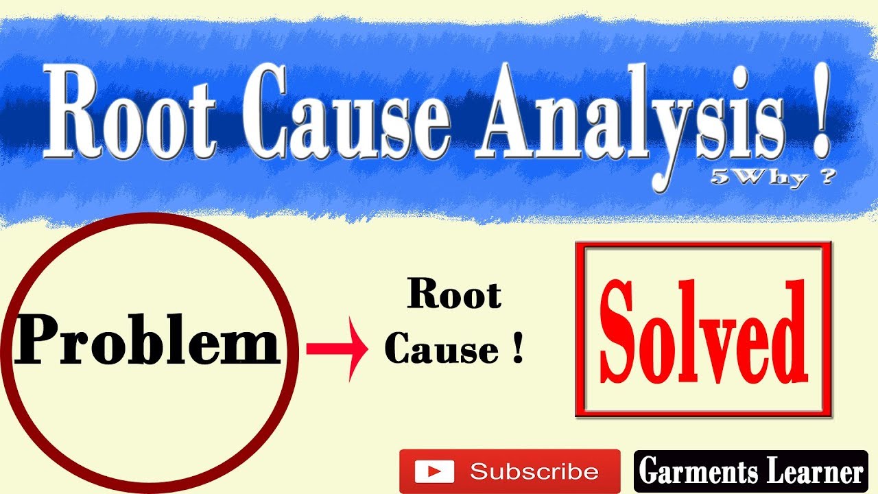 Root Cause Analysis ! 5 why analysis | What is Root cause ? solve ...