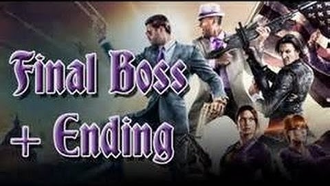 Saints Row 4 re-election Final Boss + Ending