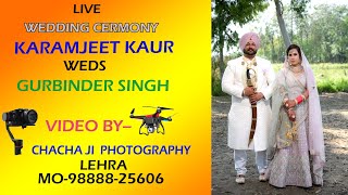 Wedding Ceremony Karamjeet Kaur Weds Gurbinder Singh