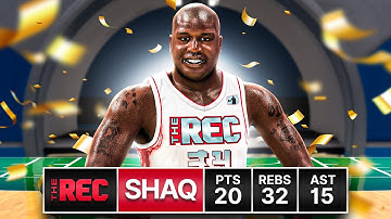 Random Rec with the #1 RANKED Center Build in NBA 2K25