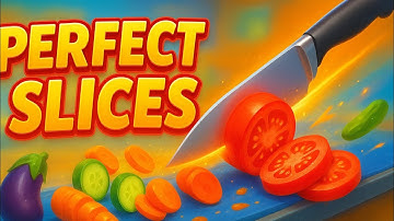 Perfect Slices Gameplay – The Most Satisfying Cutting Game Ever! 🔪✨