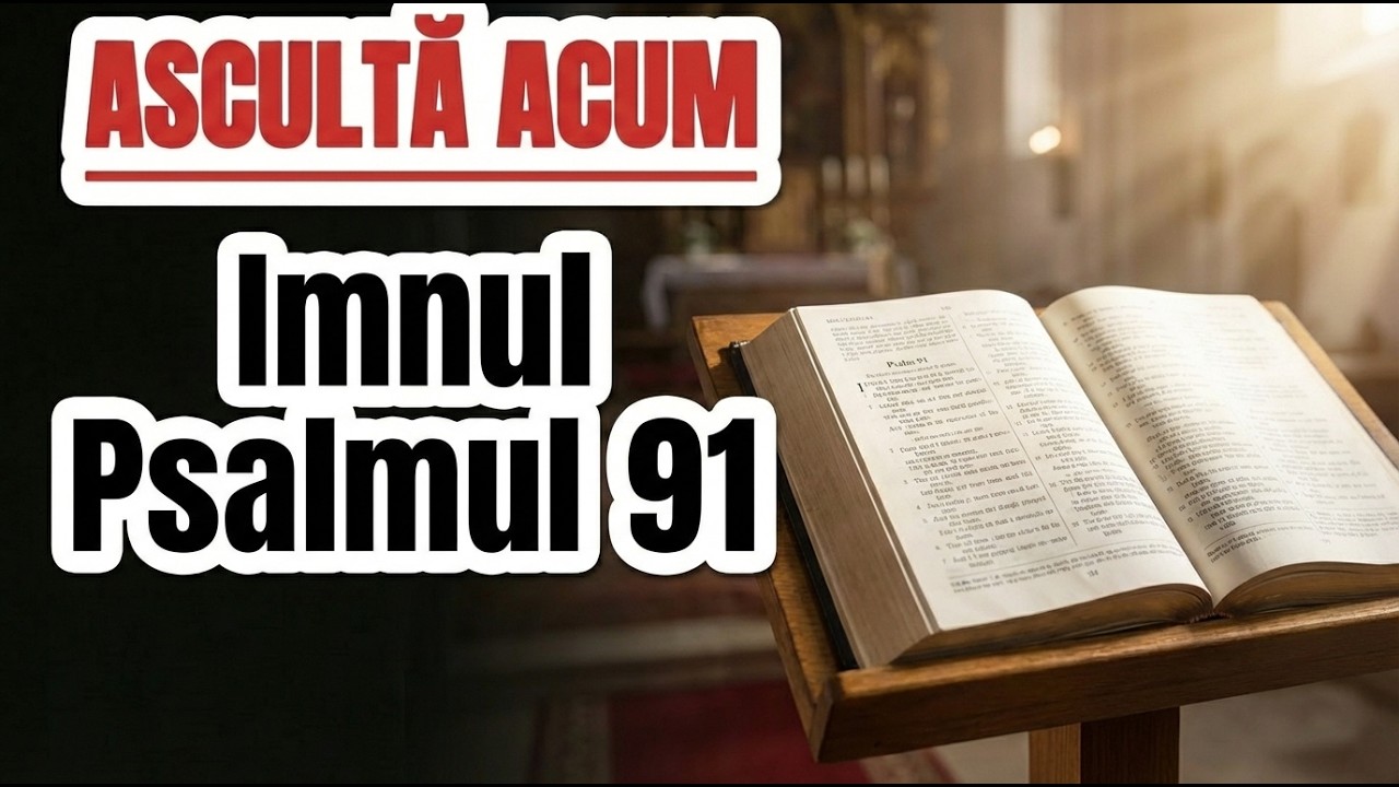 PSALMUL 91 (90) - Imnul Biruinței Totale. Cea Mai Puternică Rugăciune de Protecție și Ajutor Divin