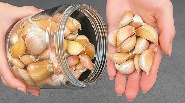 How to Store Garlic for a Whole Year – No Drying, No Sprouting, No Waste!