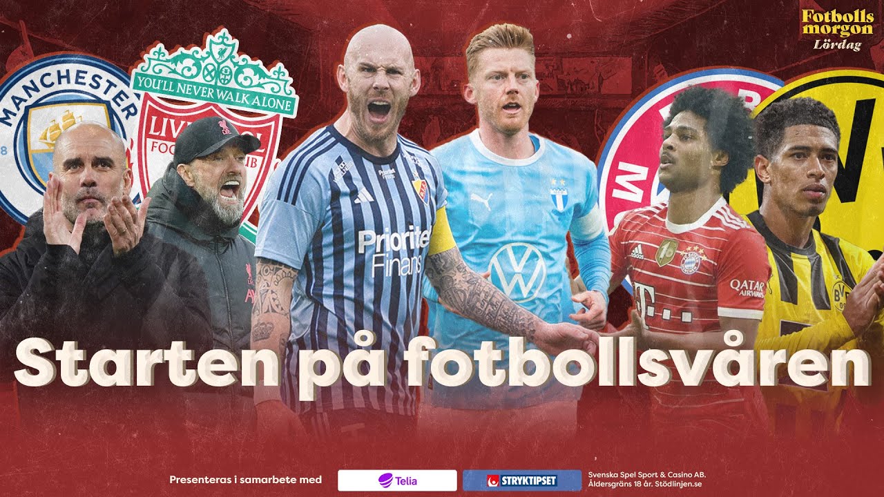 Pep vs Klopp Allsvensk premiär! Tuchel vs Dortmund YouTube