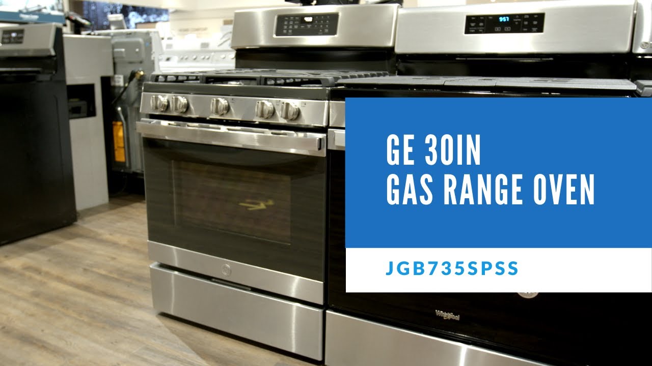 GE JGB735SPSS Gas Range with Convection & Air Fryer