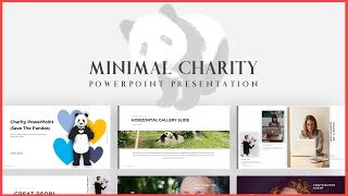 Animated Minimal PowerPoint Template 2019 screenshot 2