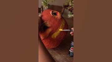 DIY Vintage Style Jack-o-Lantern