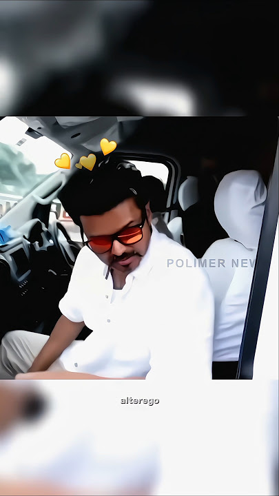 Vijay taking cooling glass from a fan🥰#shorts #thalapathy #vijay