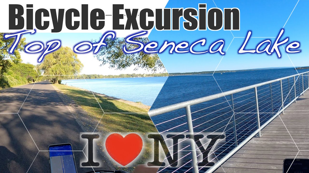 Seneca Lake Bike Trip: State Park to Geneva NY (Finger Lakes)