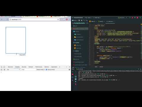 nodejs socketio 서버 테스트