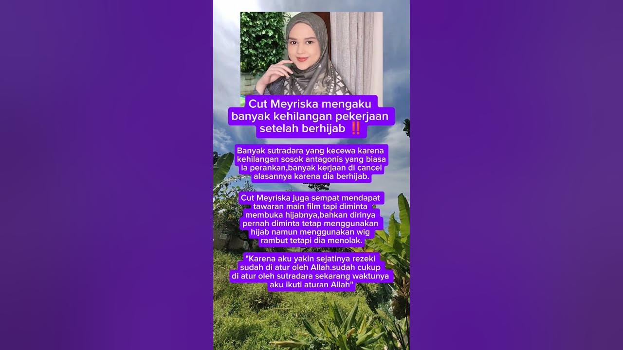 cut Meyriska saat awal berhijab #fypシ゚viral #videoshort