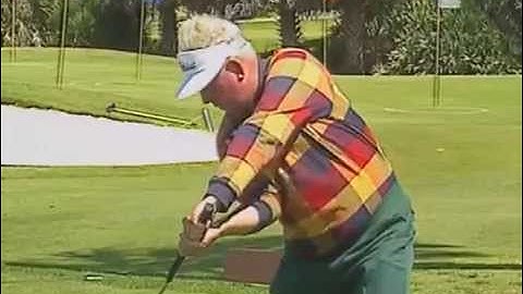 Moe Norman shows his Master Move, Vertical Drop, Coin Drill. Golf swing instruction