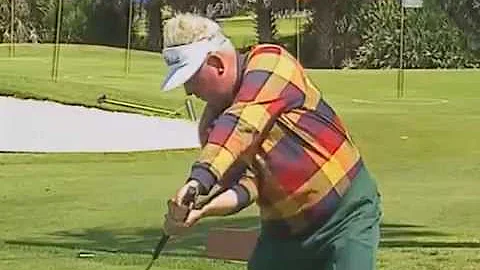 Moe Norman shows his Master Move, Vertical Drop, Coin Drill. Golf swing instruction