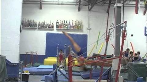 Glide Kip Cast Handstand to Free Hip